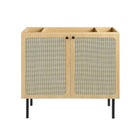 Modway - Chaucer 36" Armoire de toilette de salle de bain (lavabo non inclus) - Chêne-9