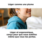 MyBat - Écouteurs Open-Ear echelon Echo - Violet-Conscience de l’environnement - Restez attentif à ce qui vous entoure