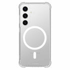 Blu Element - Coque DropZone Rugged Compatible MagSafe Galaxy S25+ - Transparente-Testée pour résister à des chutes de 2,4 m