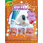 Crayola - Compagnons dinosaures Scribble Scrubbie-Comprend 1 figurine de dinosaure Scribble Scrubbie, 1 brosse et 2 marqueurs lavables Scribble Scrubbie