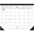 Staples - Sous-main mensuel 2026 - 17 po H x 21 3/4 po l - bilingue-Format des pages : 17 po H x 21 3/4 po l