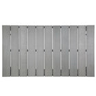 Modway - Maine 63 po Terrasse extérieure Table à manger, Brun Gris-Cadre en aluminium revêtu de poudre