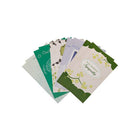 Jam Paper - Cartes de Noël pour argent avec enveloppes assorties, Sapin Joyeux Noël, Paquet de 6-Conception d'un sapin de Noël joyeux