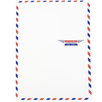 JAM Paper Enveloppes pour catalogue avec ouverture à lâ€™extrémité 9 x 12 po pour correspondance aérienne, 1000/paquet-Enveloppes conçues pour correspondance aérienne