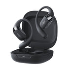 Shokz - OpenFit 2+ Écouteurs à oreille ouverte avec crochets à oreille douce - noir-Conception à oreille ouverte pour la prise de conscience situationnelle
