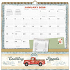 WSBL - 2026 Ferme Fraîche Note Nook  Calendrier mural Mensuel - 30,5 cm l x 30,5 cm H - Anglais-Format : 30,5 cm L x 30,8 cm H
