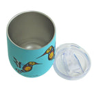 Oscardo - Gobelet avec motif artistique autochtone Colibri de Francis Dick-Construction en acier inoxydable durable à double paroi de 330 ml (11,2 oz) pour un usage quotidien et une isolation thermique efficace