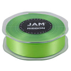 JAM Paper - Ruban de satin double face - 7/8" de large x 25 m - Vert lime-Les rubans sont parfaits pour emballer des cadeaux, des vêtements, décorer ou attacher autour de bouteilles gastronomiques et de paniers cadeaux