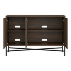 Hudson&Canal - Buffet Brighton 48" de largeur - Brun aulne-Nettoyer avec un chiffon doux et sec, sans produits chimiques agressifs ni produits de nettoyage abrasifs