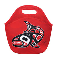 Oscardo - Sac-repas Salmon de Jamie Sterritt-Motifs d’art autochtone authentiques - Met en valeur de magnifiques œuvres d’art créées par des artistes des Premières Nations, inuits et métis de partout au Canada, apportant la richesse des cultures autochtones et leur créativité au quotidien