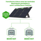 Yoshino - Panneau solaire portable monocristallin pliable 100W SP100-6