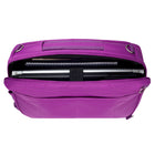 Vangoddy - Sacoche convertible pour ordinateur portable 15 pouces avec bandoulière et sangles de sac à dos - Violet-Compartiments séparés et rembourrés pour ordinateur jusqu’à 15,6 pouces et tablette