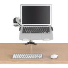 ShoppingAll Support pour ordinateur portable VESA pour bras et supports de moniteur - Blanc-Plateau seul