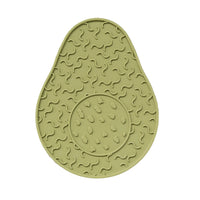 Dexypaws - Tapis à lécher enrichissant à l'avocat -100 % silicone de qualité alimentaire