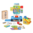 VTech - Super caisse enregistreuse Magic'scan - Français-Faites l’épicerie en comptant et en scannant des articles, en associant des objets, en jouant à des jeux, en écoutant des chansons et des annonces en magasin