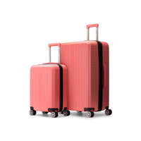 Bugatti - Zenith Collection - Ensemble de 2 valises rigides - Corail-Fabriqué en ABS léger et résistant