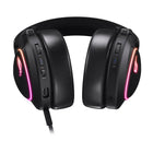 Asus - Casque de jeu sans fil A701 ROG Delta II avec microphone amovible - Noir-Couvre une gamme de fréquences plus large pour garantir une voix naturelle, détaillée et claire, même lors de communications intenses dans le jeu
