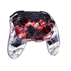 Turtle Beach - Manette de gaming RGB sans fil Afterglow pour Nintendo Switch 2 - Transparente-Luminosité et couleurs réglables avec quatre modes d'éclairages prédéfinis 