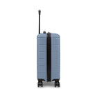 Swiss Mobility - Valise de cabine rigide 21.50po de la collection YVR - Blue-Intérieur doublé avec panneau de séparation, poches pratiques et sangles de serrage pour garder le contenu organisé et en place.