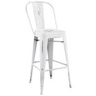 Modway - Promenade Tabouret de bar - Blanc-Tabouret de bar style café et bistro