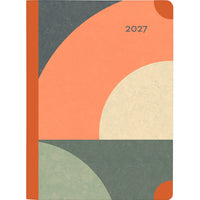 W. Maxwell - Agenda 2027 Memo - 7,25 x 9.75 po - Geometrique-Janvier à décembre 2027
