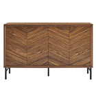 Modway - Harper Chevron Buffet - Noyer-9