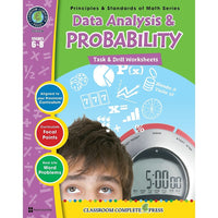 Livre numérique : Data Analysis & Probability, Task & Drill Sheets (PDF, téléchargement pour 1 utilisateur), 6e à 8e année-Vous recevrez deux courriels : un confirmant toute la commande et l'autre avec un bouton Download Software (Télécharger le logiciel). Vous pouvez télécharger immédiatement ou revoir votre courriel pour télécharger plus tard.