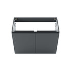 Modway - Bryn Support mural de 36" Vanité de salle de bain (lavabo non inclus) - Gris-7