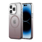 AXS - Crystal Shield Étui D3O MagSafe compatible pour Apple iPhone 15 Pro - Nu Dégradé-Testé pour des chutes de 8 pieds, soutenu par la technologie D3O