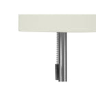 Monarch Specialties - Luminaire - 17 po H Lampe De Table - Port Usb Inclus - Ensemble De 2 - Métal Nickelé - Abat-Jour Ivoire-Un assemblage mineur est nécessaire grâce aux instructions illustrées incluses. conçues avec confiance à partir de matériaux durables, ces lampes bénéficient d'une garantie limitée de 2 ans contre les défauts du fabricant pour votre satisfaction