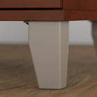 Bush Furniture Somerset – Bureau de bureau 60 W avec classeur latéral et bibliothèque à 5 étagères - cerisier Hansen (SET013HC)-Conforme aux normes ANSI/SOHO en matière de sécurité et de performance