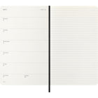 Moleskine - 2026 Agenda semainier Classic 12 mois à couverture souple - 5" x 8.25" - Noir-Outils pratiques : calendrier, planification de voyages, idées et objectifs, pages lignées pour les notes