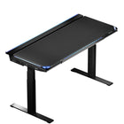 Blacklyte - Atlas Plateau de bureau de jeu - Noir-L'Atlas Desk est un bureau assis-debout réglable de pointe qui offre une expérience technologique immersive sans précédent