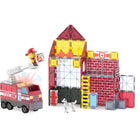 Magna-Tiles - Ensemble de construction magnétique Caserne de pompiers 50 pièces-Idéal à offrir en cadeau: C’est un excellent cadeau pour les enfants de 3 ans et plus qui aiment l’aventure