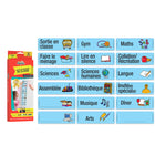 Easy Daysies – Instrument de gestion de classe, kit de l’enseignant, français, niveaux 1 à 7-Peut être utilisé avec n’importe quelle autre surface magnétique