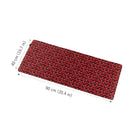 ONEofZERO Grand sous main premium - Labyrinth Crimson-Dessus en Tissu Lisse : Surface lisse pour un glissement sans effort et une compatibilité avec toutes les souris
