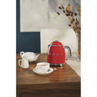 SMEG - Bouilloire électrique mini de 3 tasses au style rétro 50S - Rouge-4