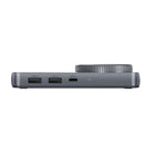 Kopplen - Support de chargement sans fil pliable avec station d’accueil-Le port USB-C Power Delivery de 100 W intégré permet une recharge rapide et fiable des portables, tablettes et téléphones, réduisant les temps d’arrêt et éliminant le fouillis causé par plusieurs chargeurs