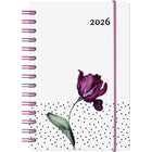 Socadis - W. Maxwell Agenda 2026 Baro - 5.25 po x 8 po - Floral  -Janvier à décembre 2026