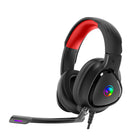 Marvo - RGB Lighting Casque de jeu avec son stéréo immersif à 360 degrés-Communication claire : le microphone omnidirectionnel avec une sensibilité de -42 dB garantit un chat vocal d'une clarté cristalline pour une communication transparente dans le jeu