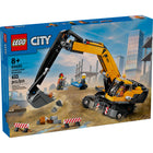 LEGO - Excavatrice de chantier City jaune - 633 pièces-Ensemble de construction LEGO City Yellow Construction Excavator pour les enfants âgés de 8 ans et plus