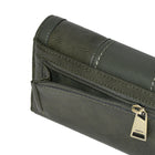 Roots - Portefeuille d'embrayage de poche pour dames - Olive-Protection RFID