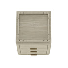 Manhattan Comfort - Table de nuit moderne Evelyn 20" à 3 tiroirs - Naturel-Garantie limitée du fabricant de 30 jours