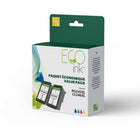 Ecoink - Cartouche d'encre remanufacturée PG245XL CL246XL Canon - Pack économique-Qualité d'impression supérieure : Produit un texte net et des images claires pour des documents professionnels ou personnels