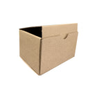 Boîtes d'expedition à patte rentrante - 32C, cannelure E, kraft uni - 5-1/2 po L x 4-1/4 po l x 3-1/2 po H - paquet de 50-Kraft (brun) fait de matière recyclee à 100 %