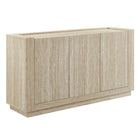 Modway - Hollis 59" Travertin Buffet - Travertin-Buffet de 59 pouces