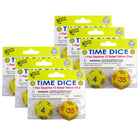 Koplow Games Time Dice, paire de jaunes -Manipulation des compétences temporelles