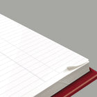 Brownline - 2026 Agenda quotidien CoilPro avec couverture rigide et reliure spirale double - 10 po x 7-7/8 po - Rouge - Anglais-Pochette de rangement