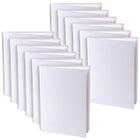 Ashley - Livre cartonné vierge pour jeunes auteurs - Blanc - 12,7 x 10,2 cm (5" x 4") portrait - 14 feuilles/28 pages - Paquet de 12-Idéal pour les jeunes auteurs, les cadeaux, les souvenirs de classe, l'accomplissement personnel et plus encore, mesure 5" x 4".