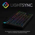 Clavier de jeu filaire Logitech G Pro Mechanical - Noir-3 angles + pieds en caoutchouc